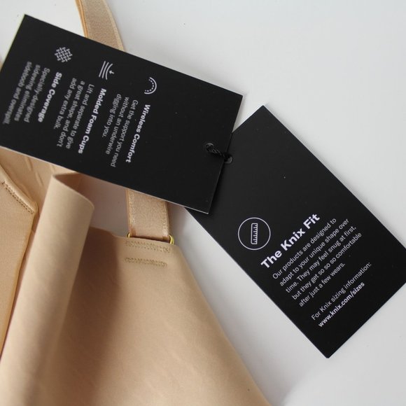 NEW Knix Size 8+ WingWoman Contour Bra Beige 42E 40F 42F - Picture 4 of 11